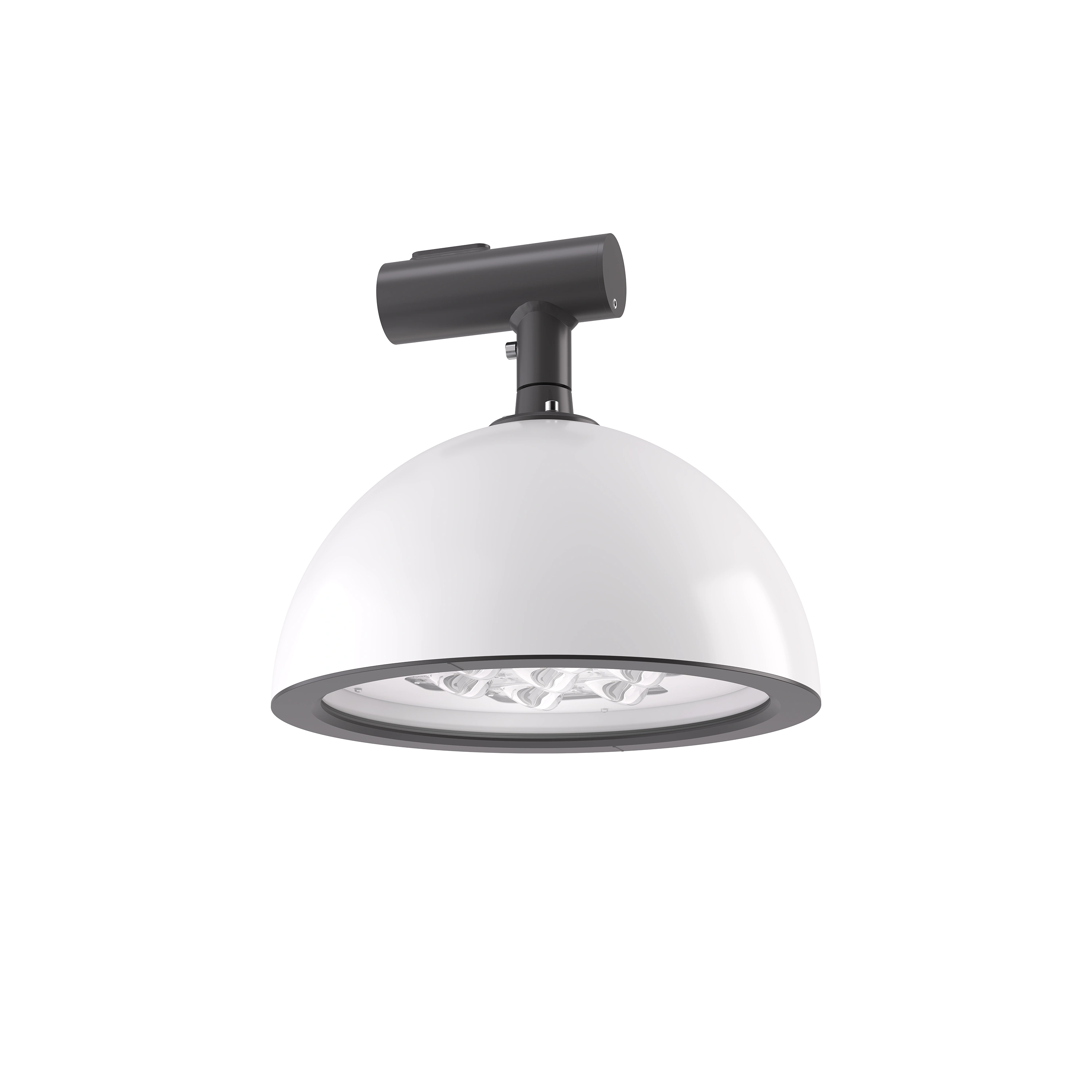 Opalume post spherical  D400 opal anthracite