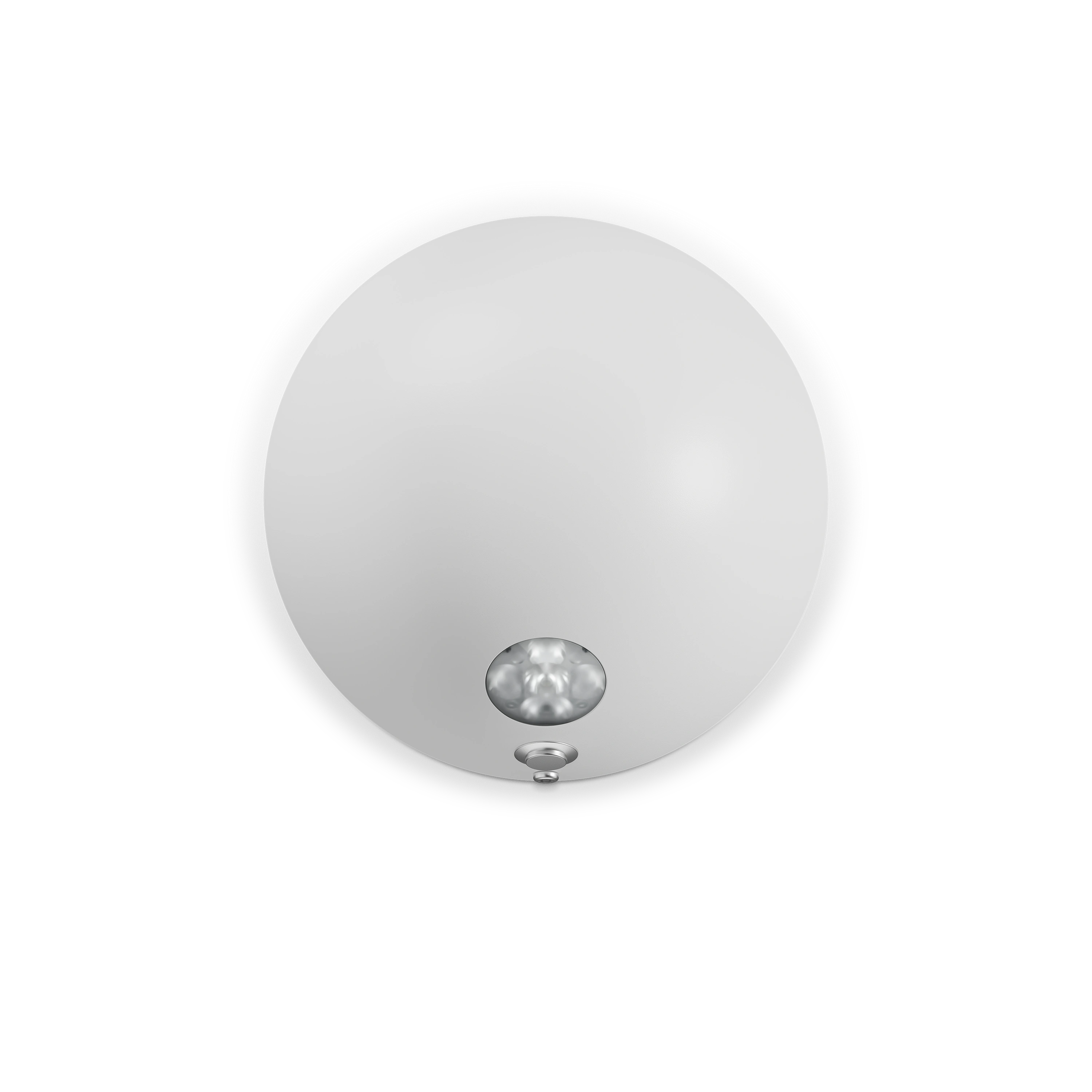 Robust reading luminaire with pushbutton