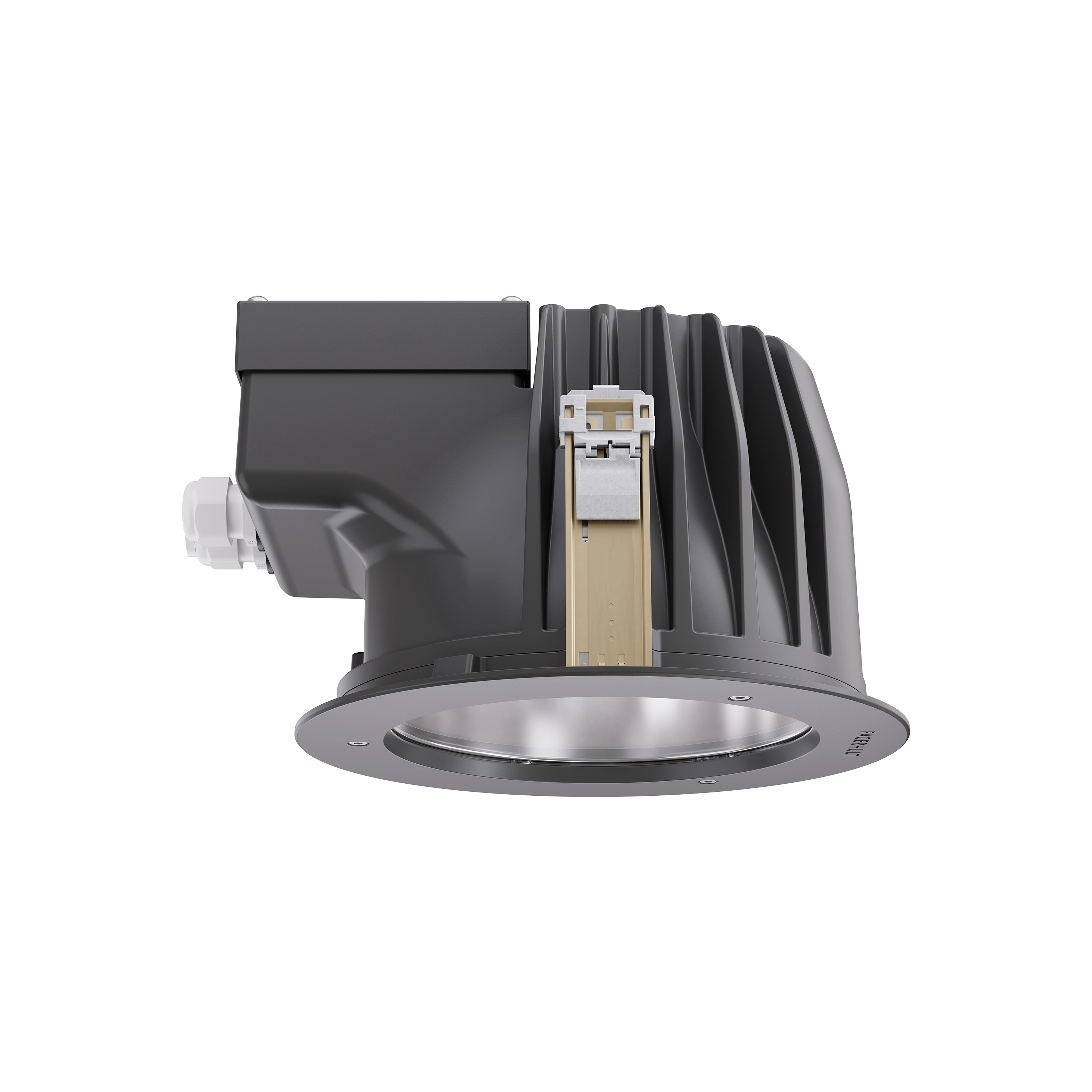 Rondo G3 recessed 220 downlight anthracite grey