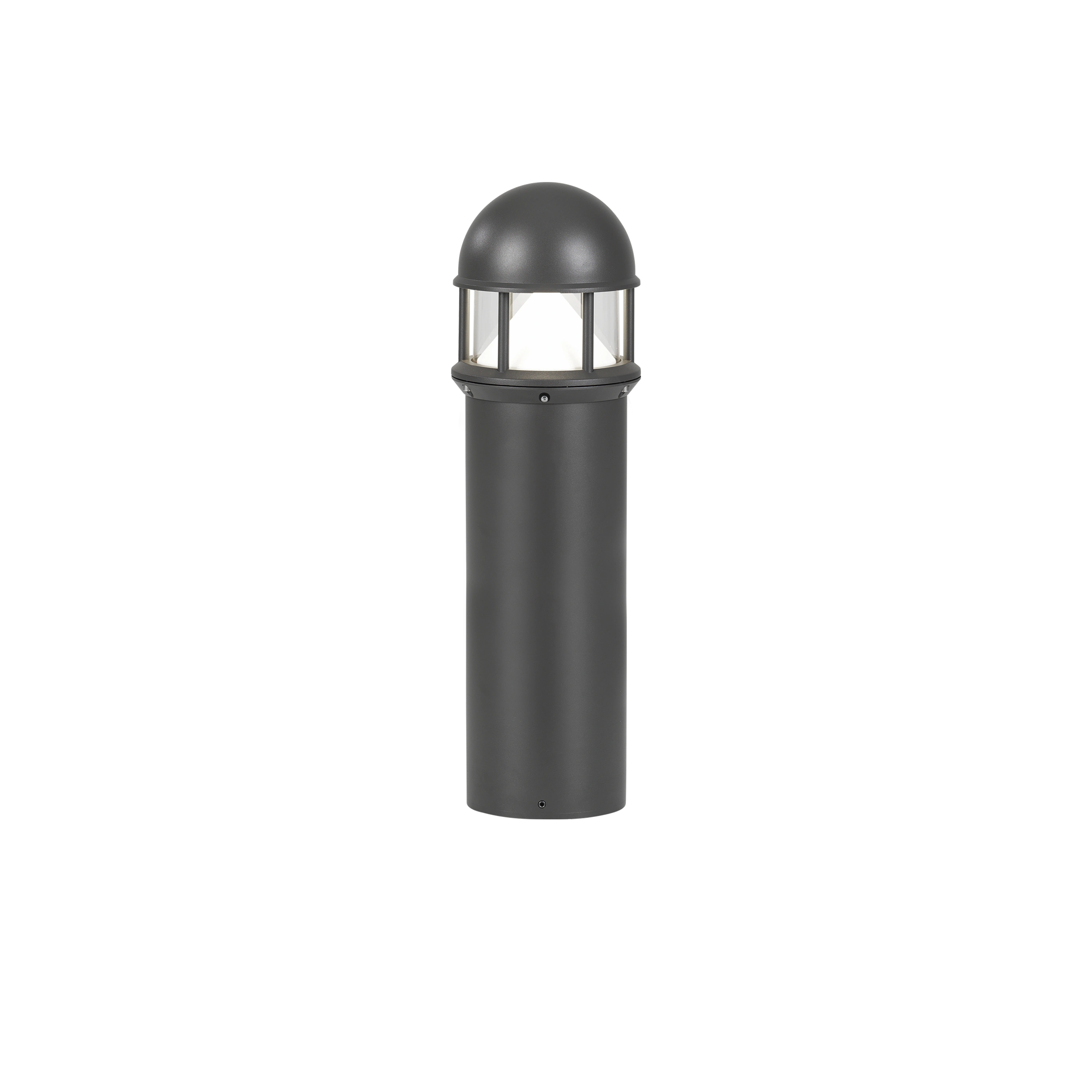 Verda bollard 850mm tripple medium anthracite grey
